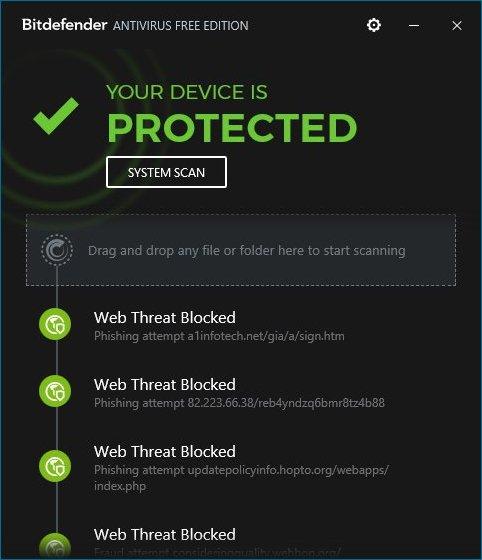 Bitdefender Free Antivirus