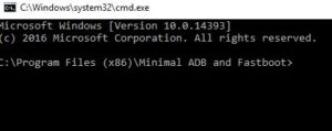 minimal adb fastboot commands