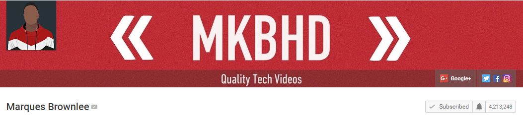 Mkbhd Youtube Channel