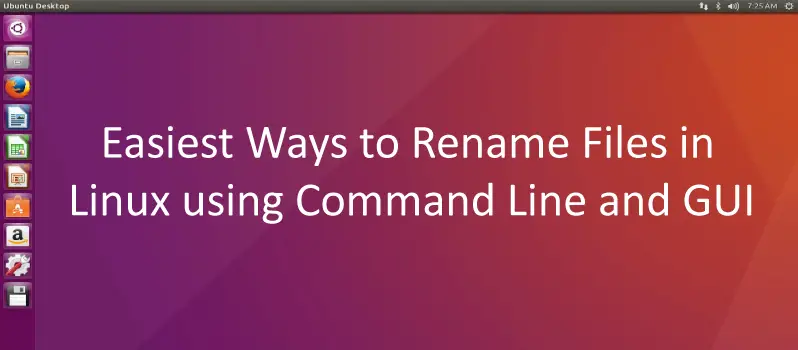 rename a file in linux