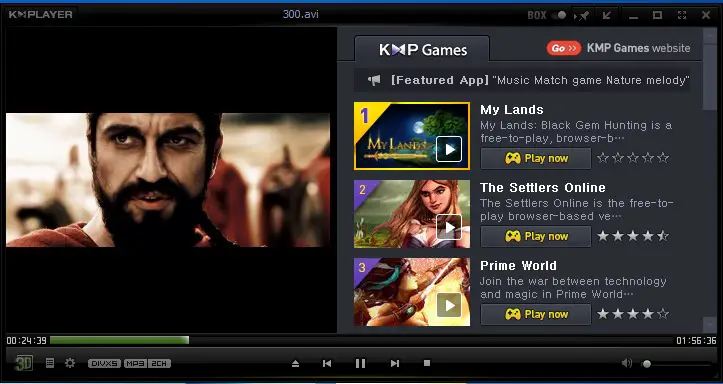 Данный кодек не поддерживается kmplayer android