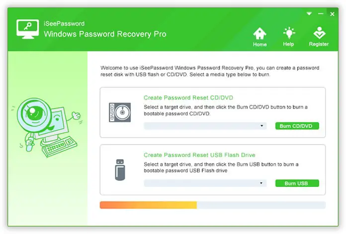 Windows Password Recovery Pro