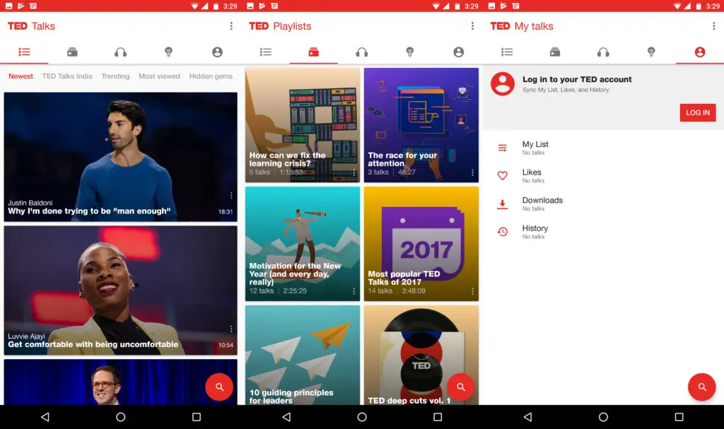 Ted Android App