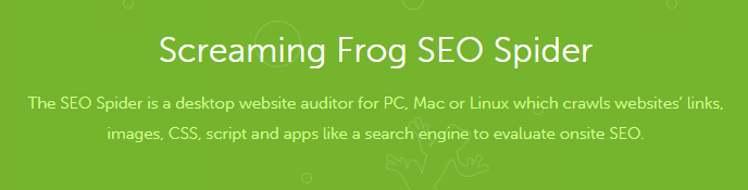 Screaming Frog Seo Spider