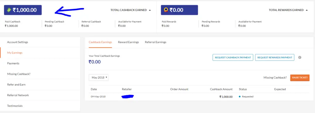 Cashkaro Cashback