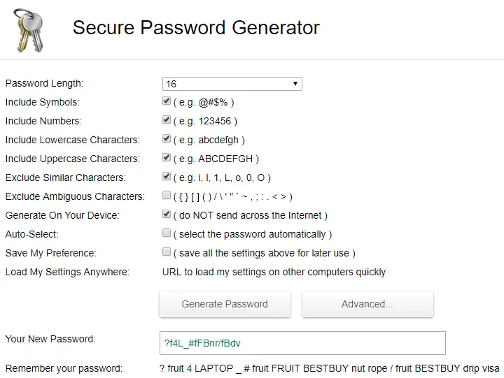 Passwordgenerator.net