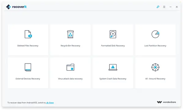 Wondershare Recoverit
