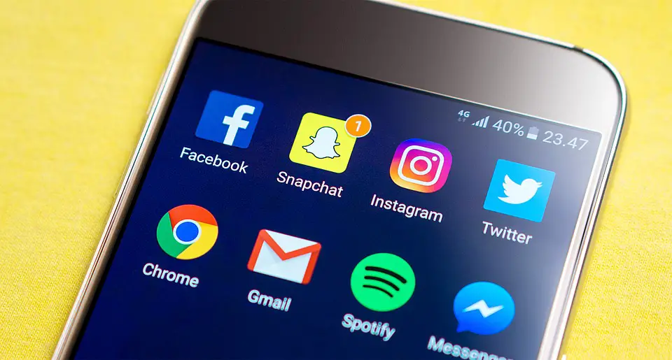 Smartphone Social Media Apps