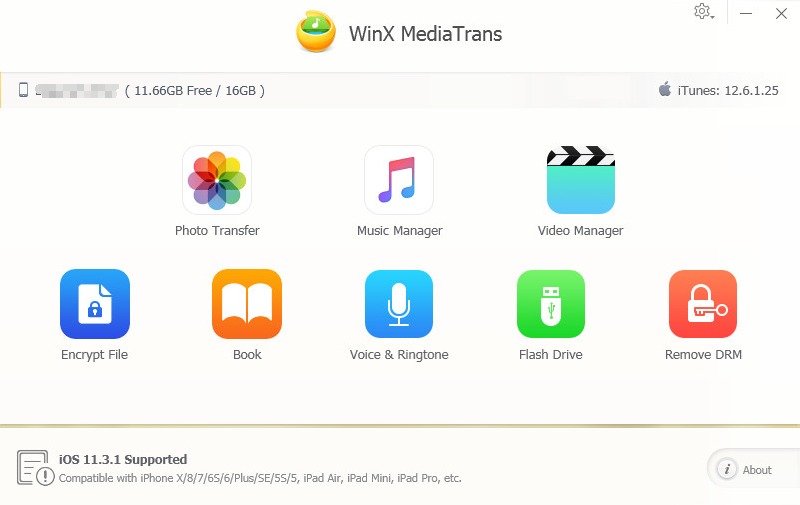 Winx Mediatrans Interface