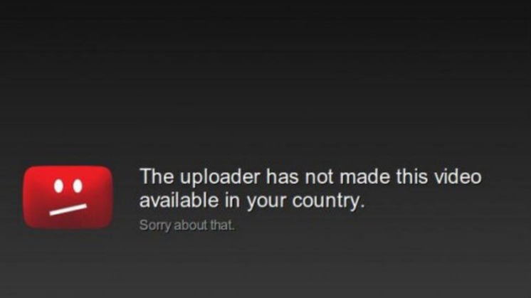 Youtube Geoblocking