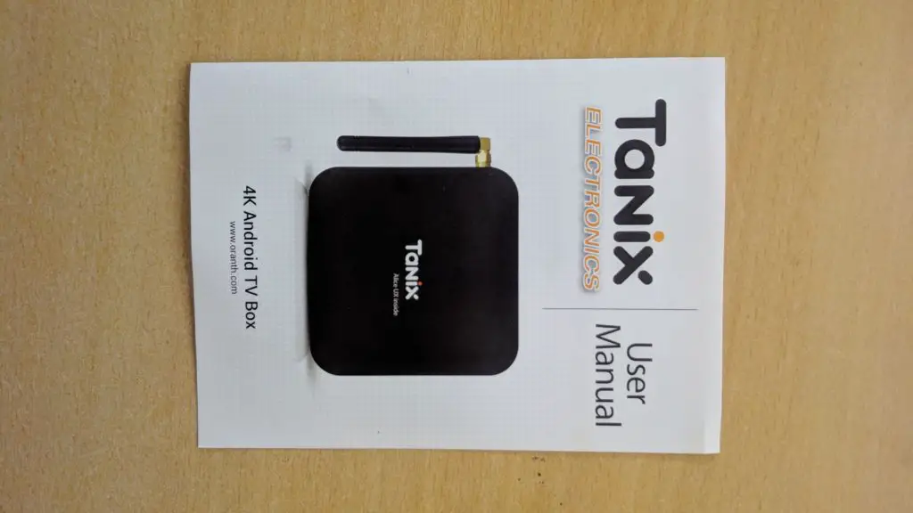 Tanix Tx6 User Guide 1