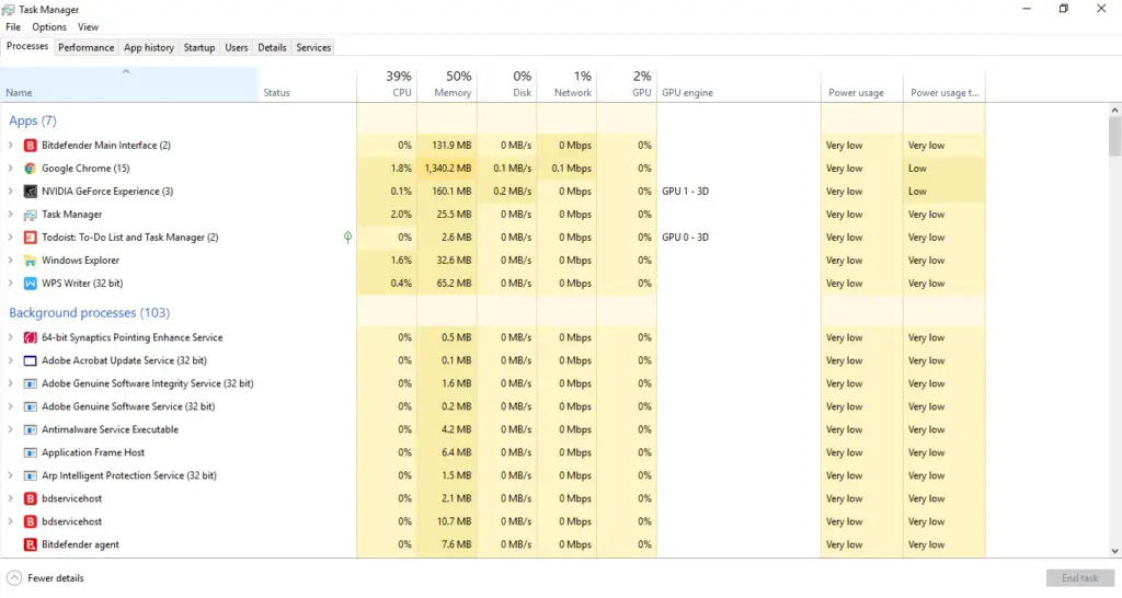 Windows Task Manager