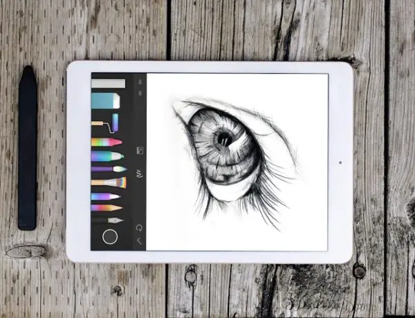 sketchbook app drawing tutorial