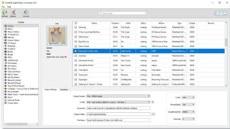 Tunefab Apple Music Converter - Select Music