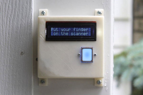 Arduino - Garage Door Fingerprint Open