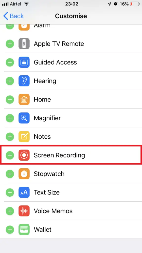 Iphone Settings - Customize