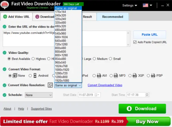 Fast Video Downloader 4.0.0.54 download the last version for ios
