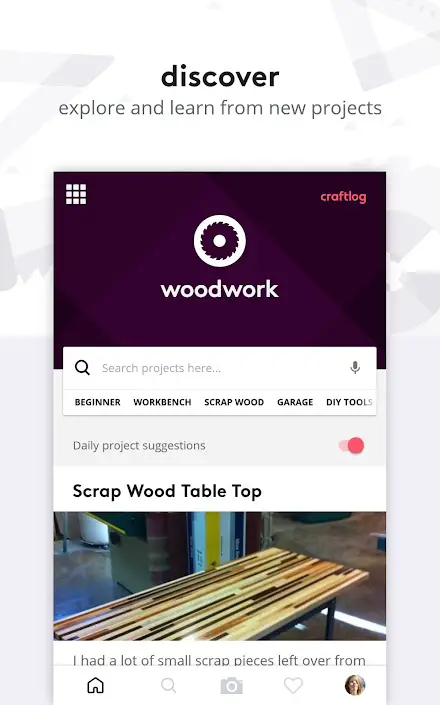 Woodworking Craftlog