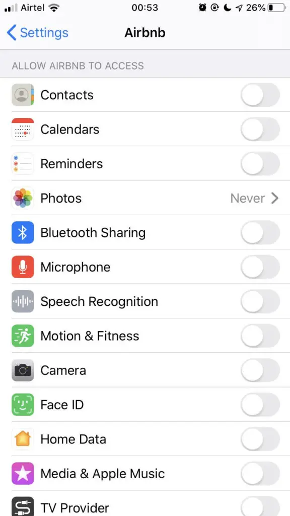 Iphone App Permissions