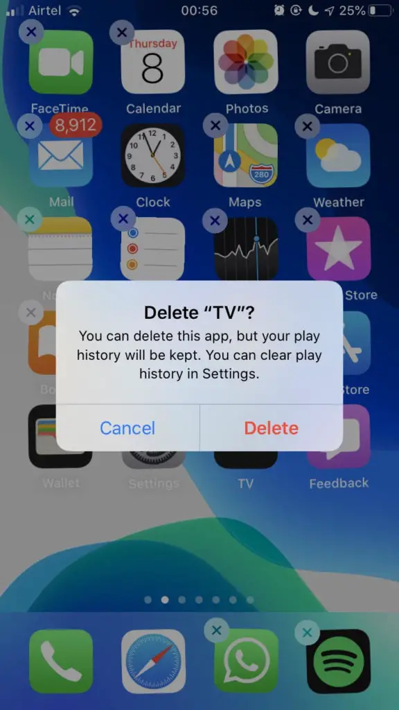 Iphone Delete Apps