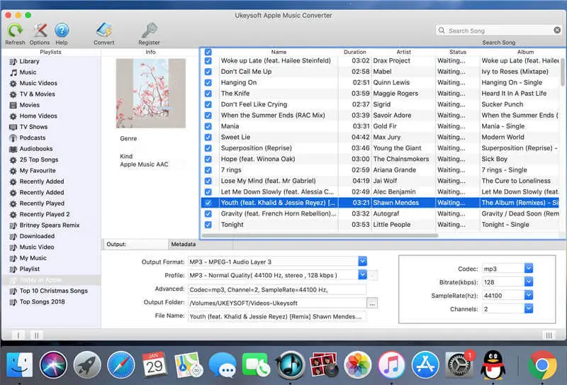 Ukeysoft Apple Music Converter Converting Apple Music