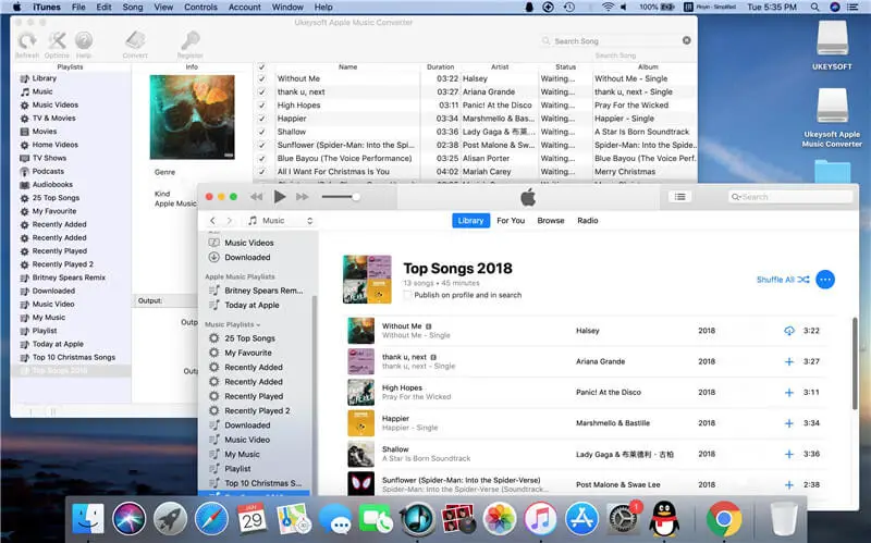 Ukeysoft Apple Music Converter Launching Itunes
