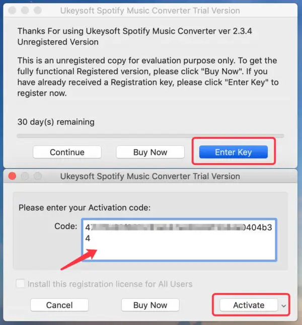 ukeysoft apple music converter activation code