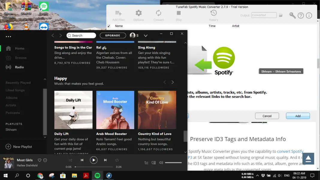 tunefab spotify music converter free download