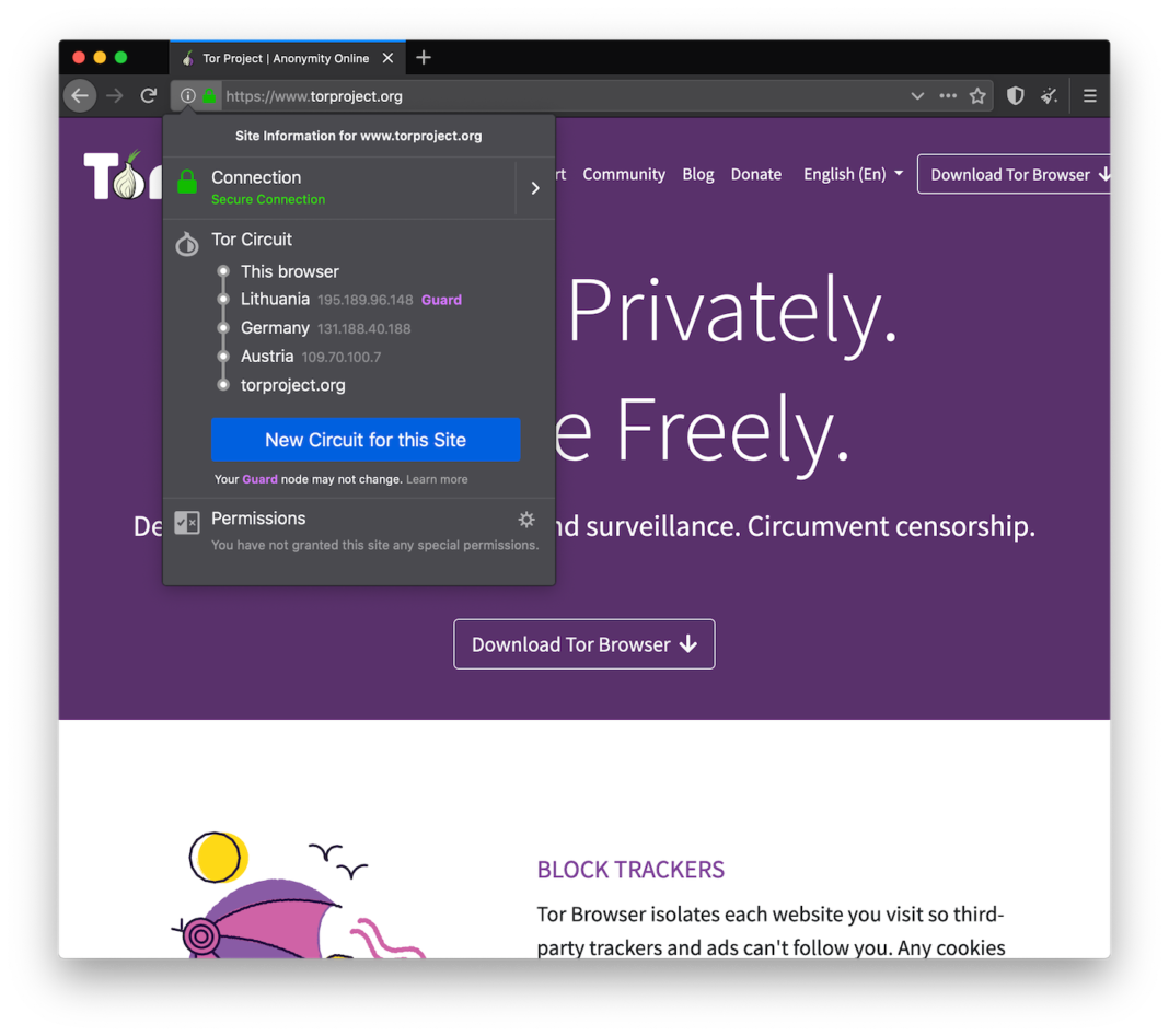 disable javascript in tor browser