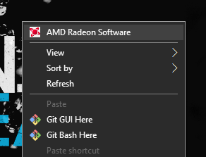 Right Click Amd Settings