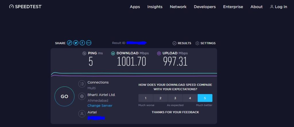 Speedtest Ookla