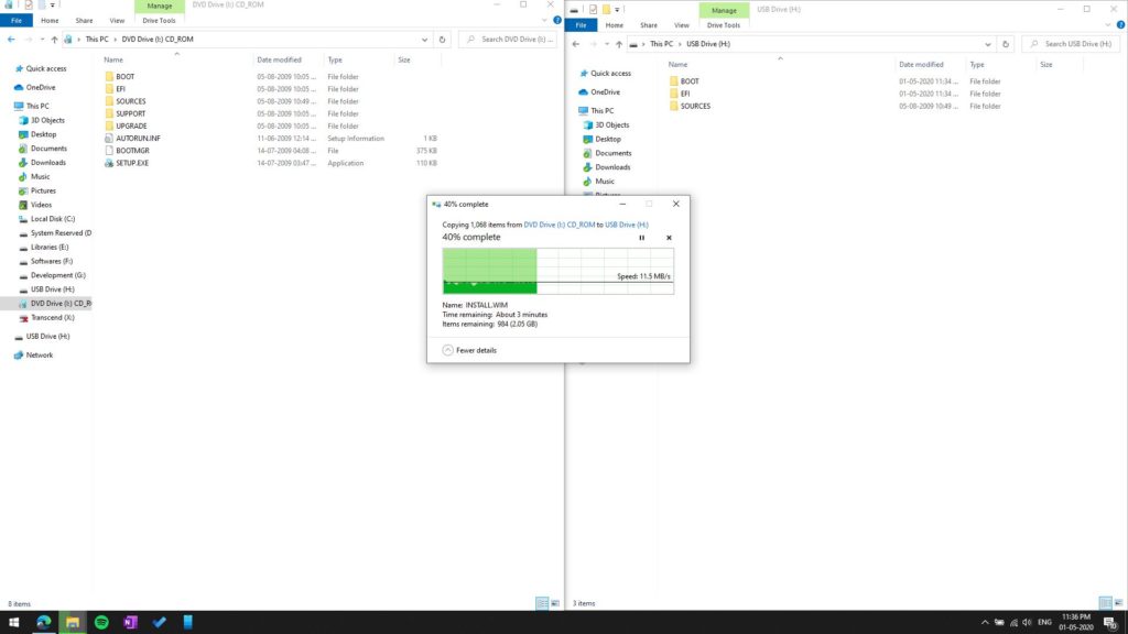 Windows 10 Copy Files