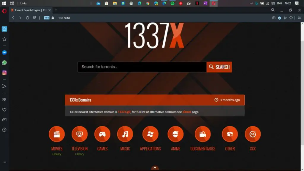 1337X Home