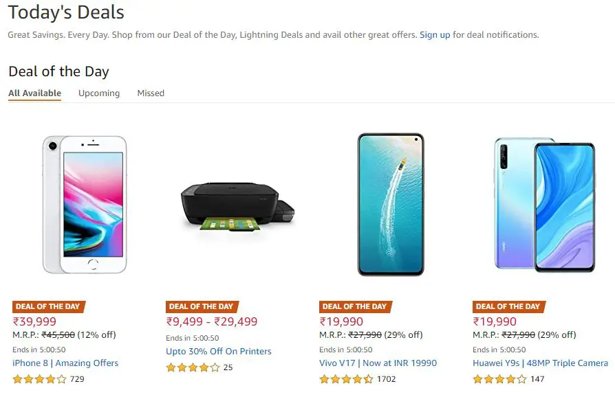 Amazon Today'S Deals