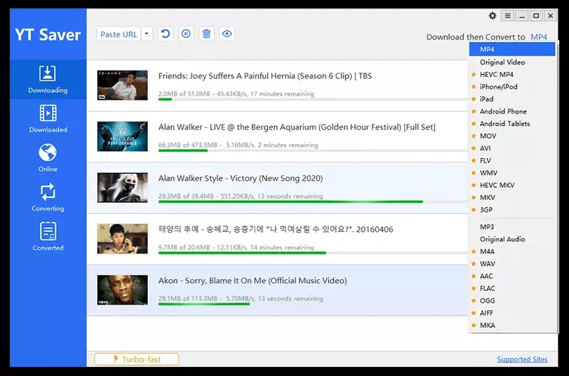 YT Saver 7.0.5 download the new for windows