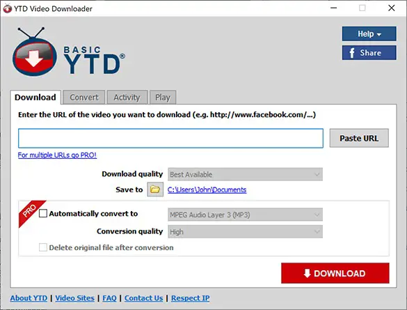 youtube ytd downloader free