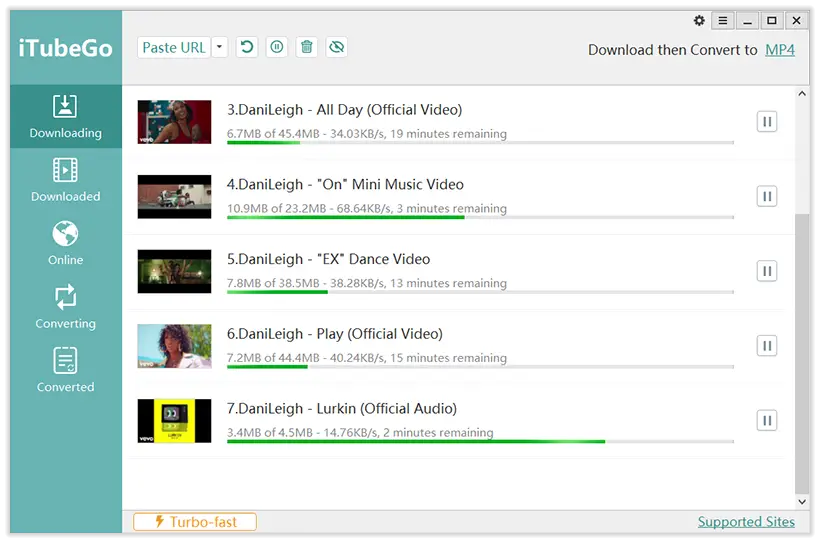 Itubego Youtube Downloader