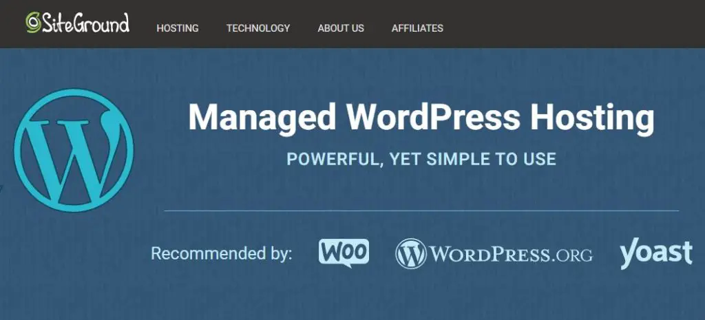 Siteground Wordpress Hosting