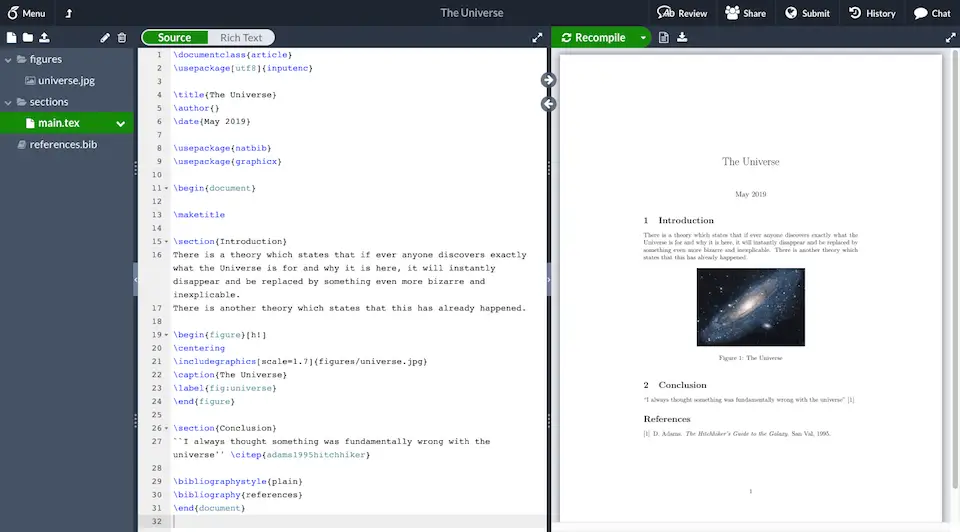 free latex editor for mac