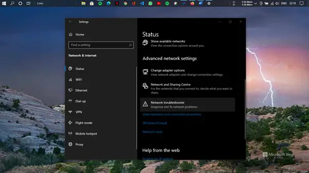 Wi-Fi Connected No Internet - Using Windows Network Troubleshooter