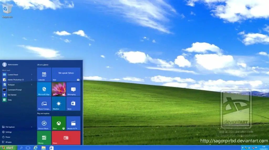 Windows 10 Xp Themes Final