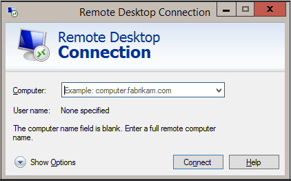 Windows Remote Desktop