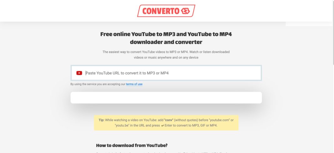 converter de youtube to mp3