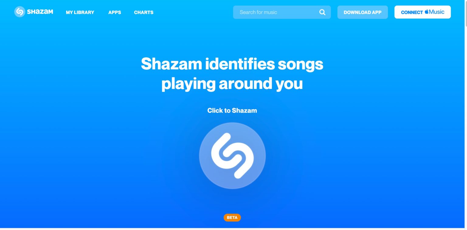 shazam music recognition