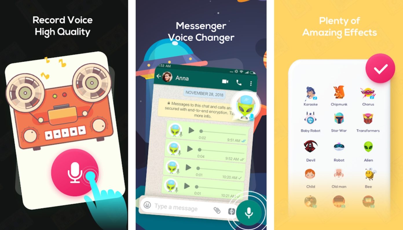 android voice changer discord