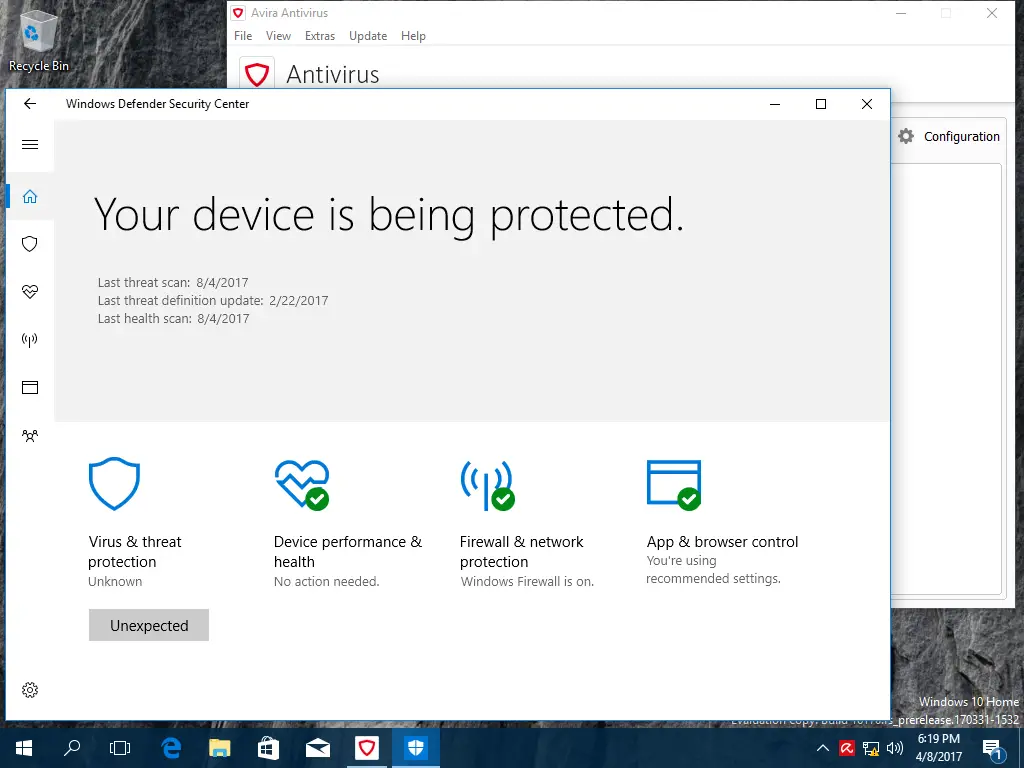 Best Free Antivirus Windows - Microsoft Defender