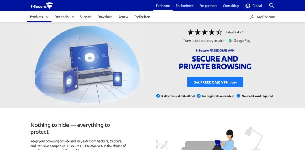 F-Secure Freedome Vpn