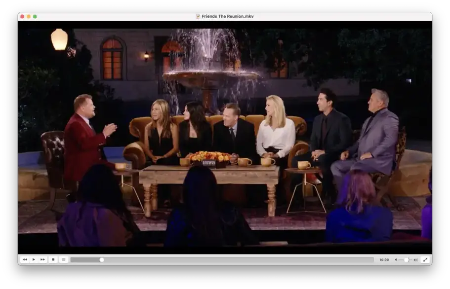 Vlc Media Player - Playing Friends The Reunion