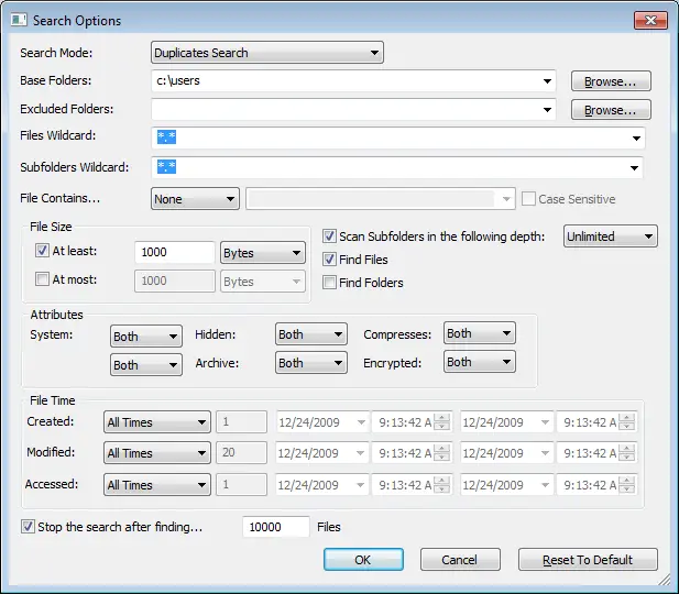 dupes detection xyplorer