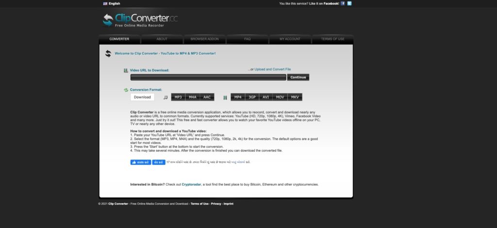 clip converter youtube to mp3